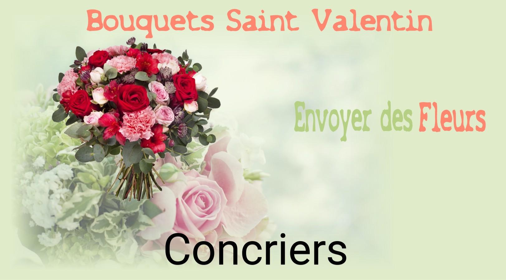 Roses de Saint-Valentin livrées à Concriers